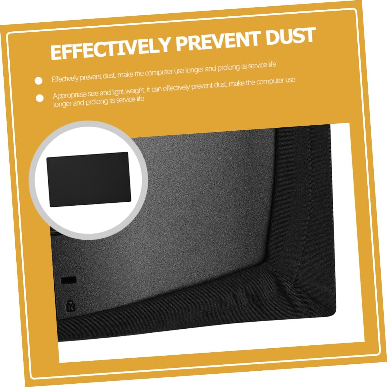 Mikikit Computer Dust Cover Stretchy Elastic Screen Protector for Monitors Lightweight and Dustproof Protection for Use