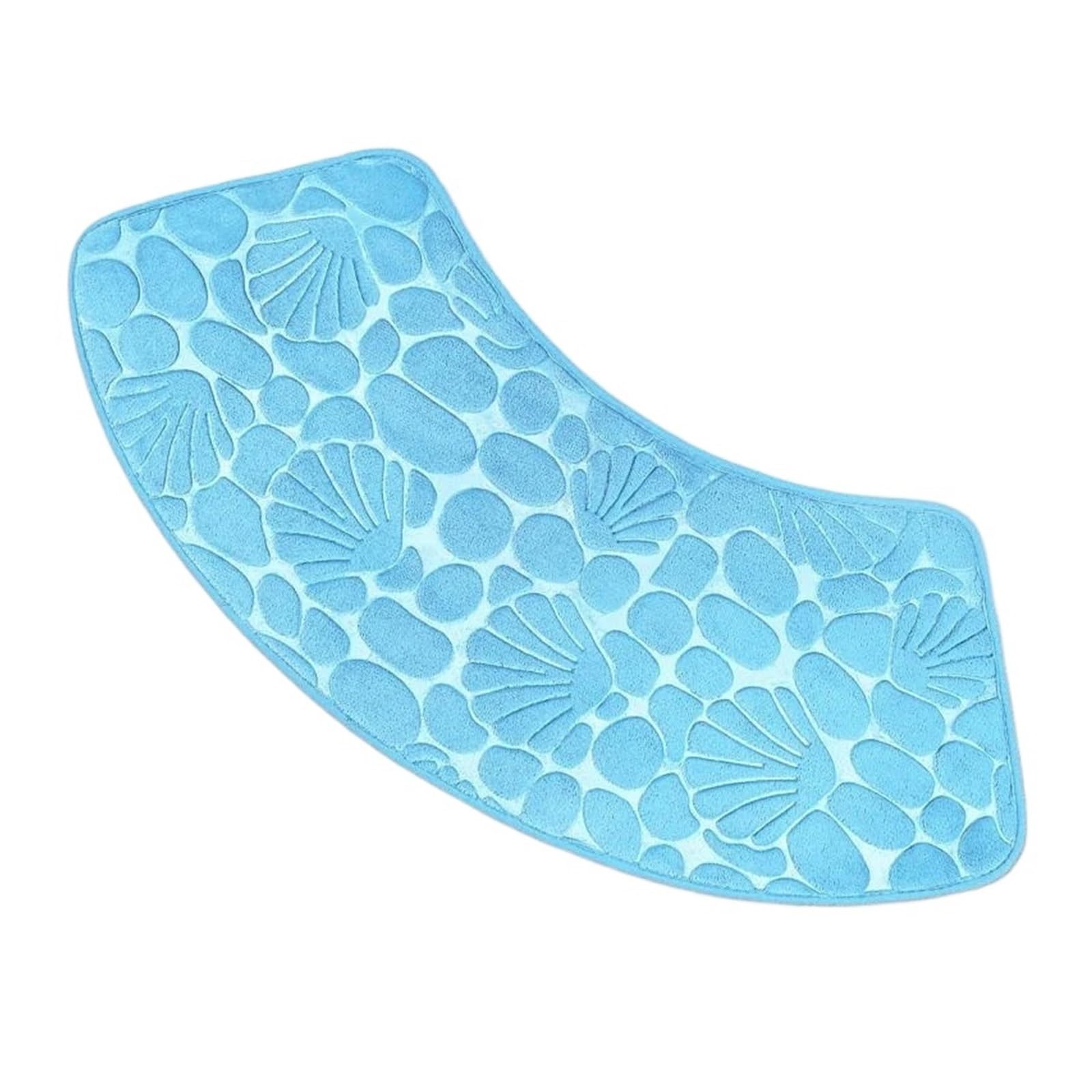 Tapis de sol en velours bleu ciel pour créer un espace bien-être à la maison