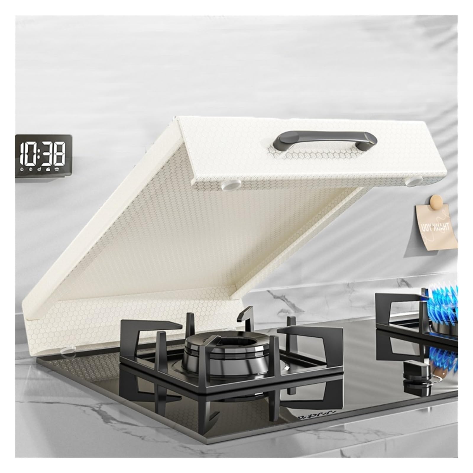 Couvercle pour cuisinière de camping-car et cuisine espace optimisé