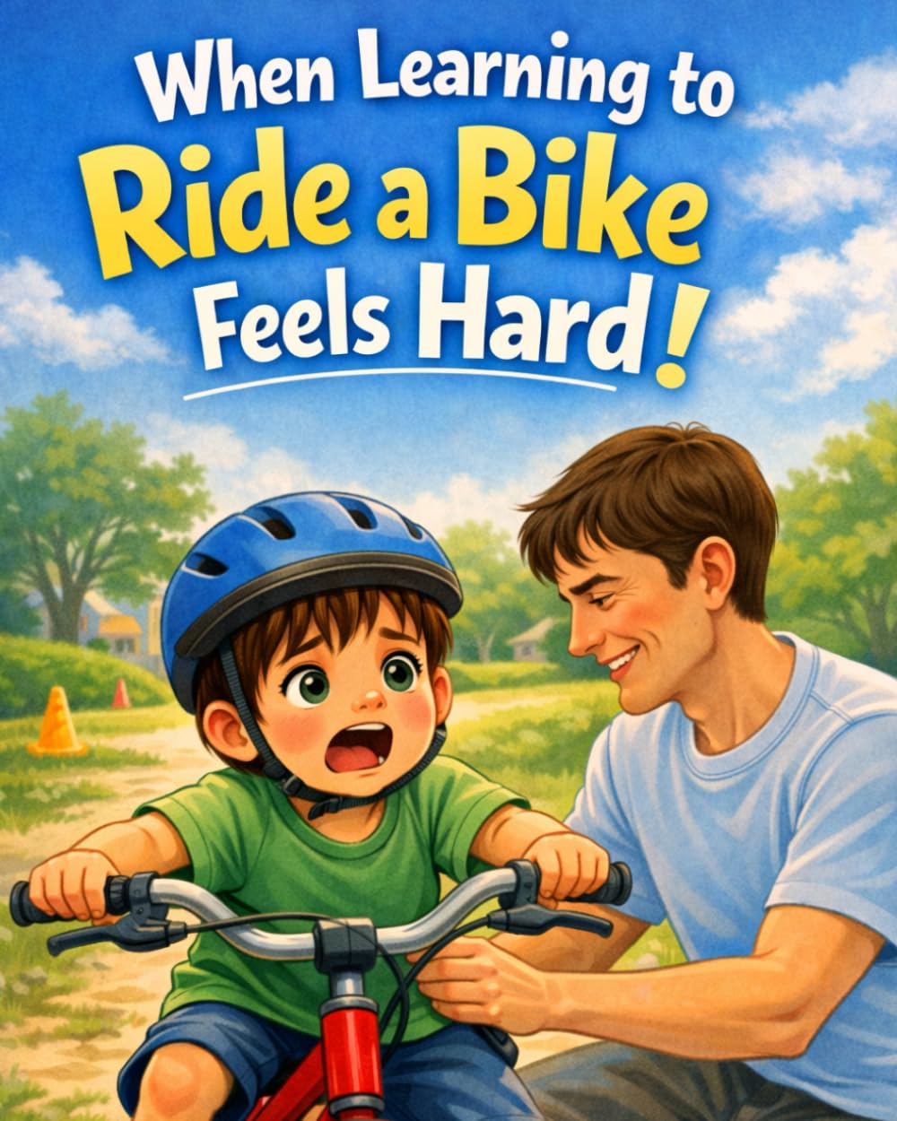 When Learning to Ride a Bike Feels Hard: A gentle, reassuring story about trying something new and finding courage step by step (ages 4–8). (When Trying Something New Feels Hard)