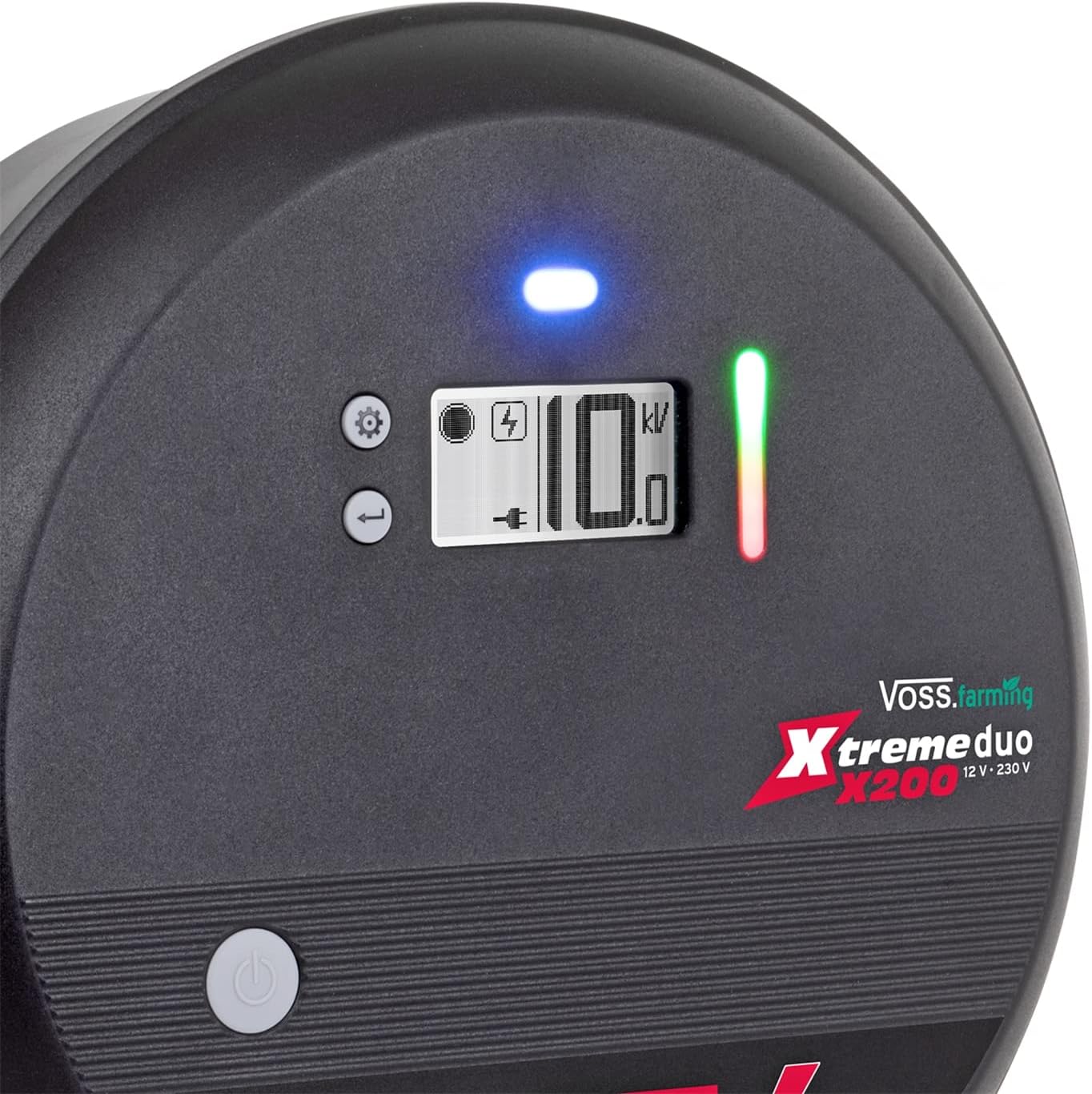 Close-up of VOSS.farming Xtreme X200 display