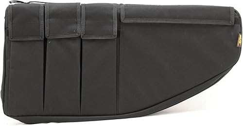 US Peacekeeper Products P30024 - Estuche corto para rifle (26 pulgadas) - Tela resistente al agua de alta resistencia, color negro, 26" x 13" x 2.25