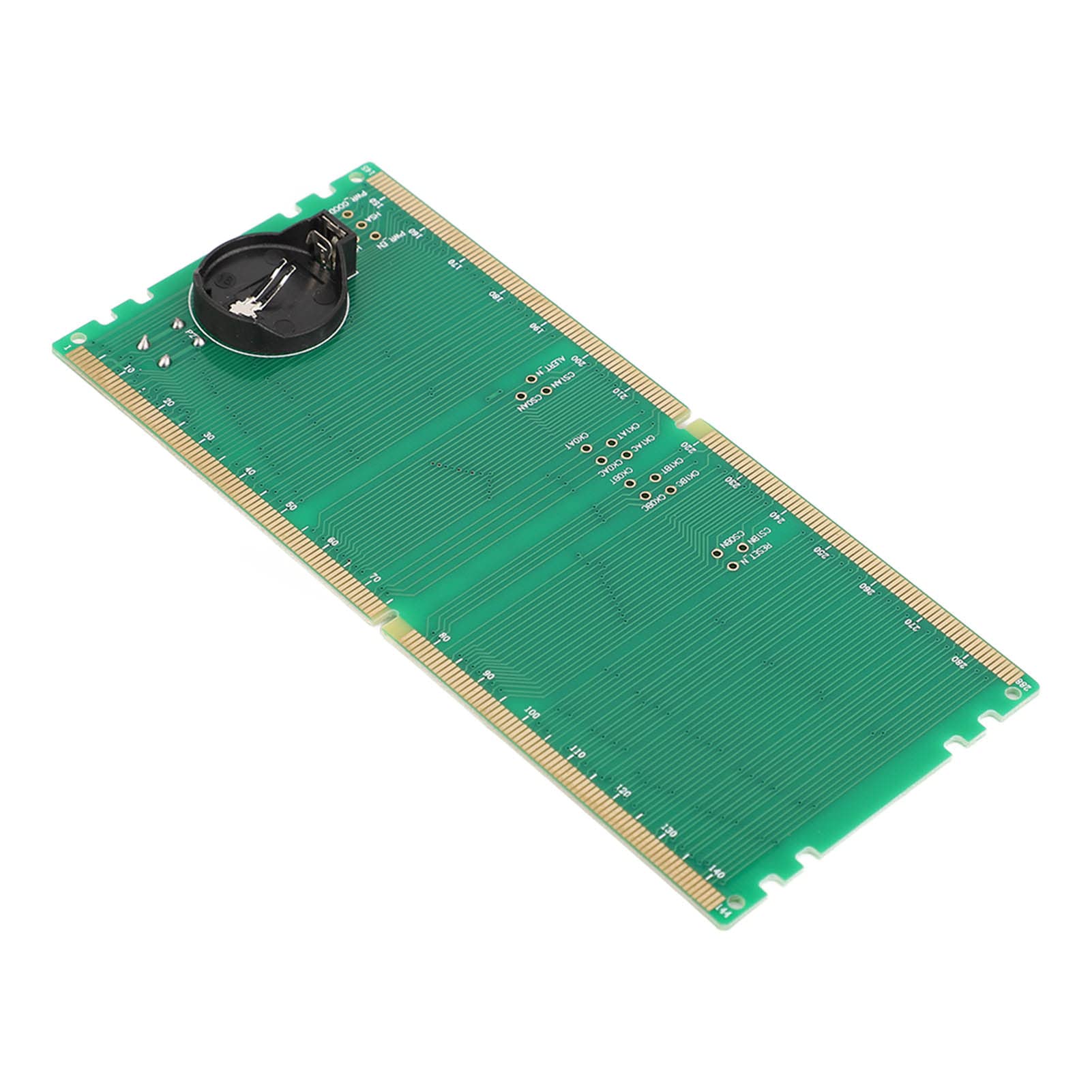Tester gniazda pamięci RAM, karta testowa karty testowej, płyta główna Ddr5, tester gniazd pamięci, testery komponentów kart (zielony)