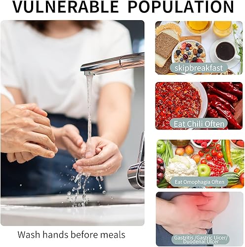 Miniatura 4 de H. Pylori, Helicobacter Pylori Detection 2 Kit de prueba, 10-15 minutos de prueba rápida en casa, el resultado es altamente preciso, fácil de usar y