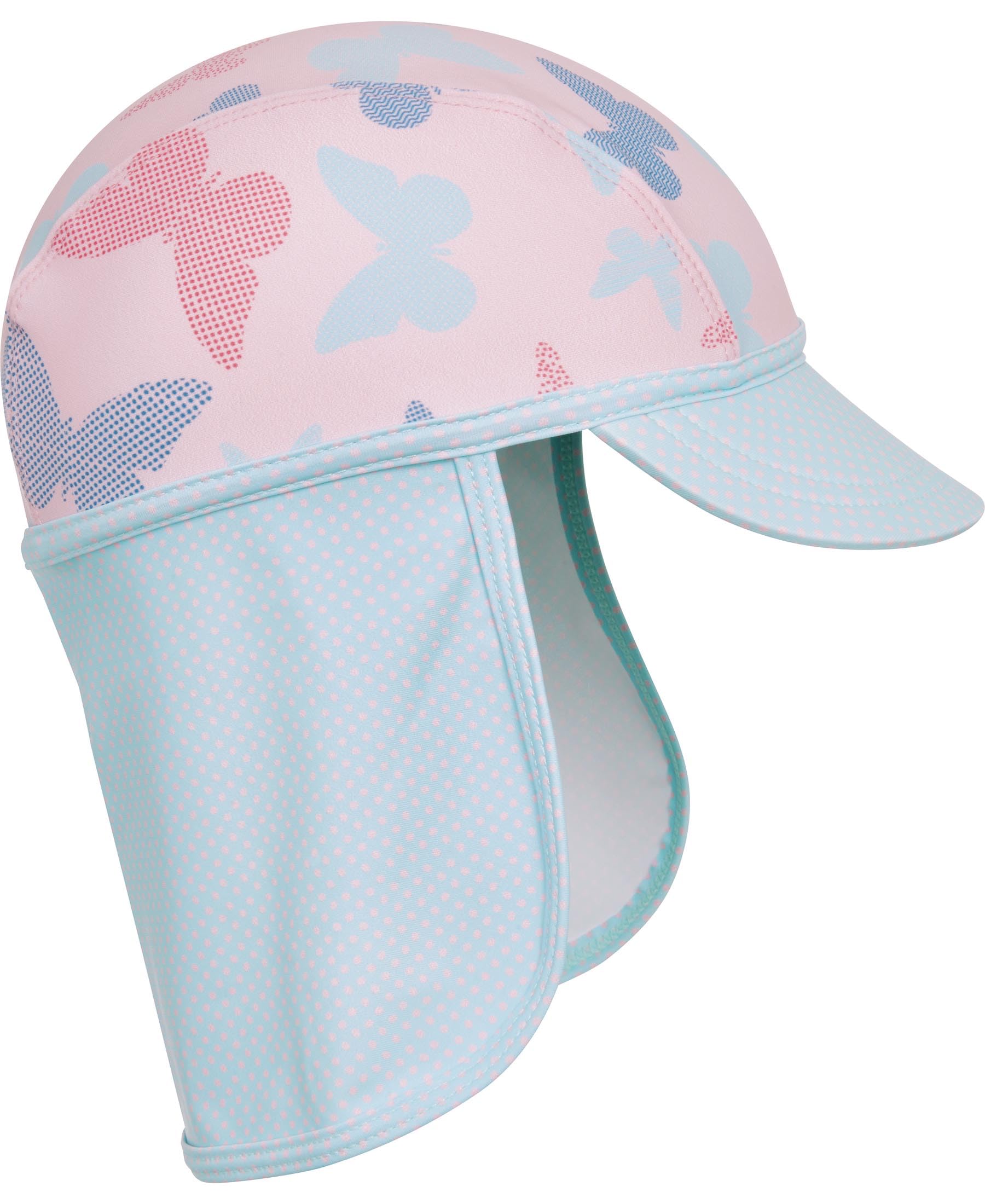 Playshoes Sombrero de Protección Ultravioleta Unisex niños, Mariposas, 53