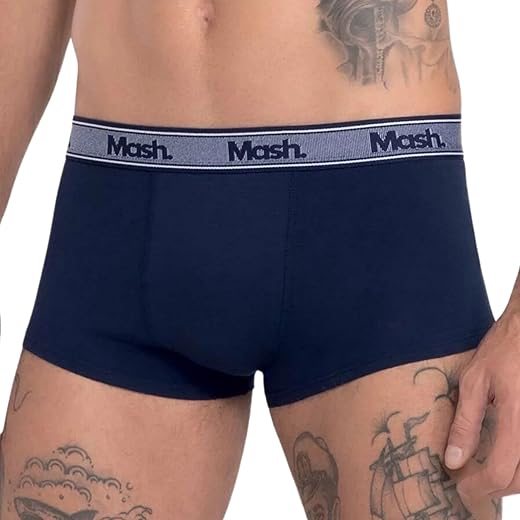 Cueca Sungão Cotton Confortável Mash Masculina Adulto