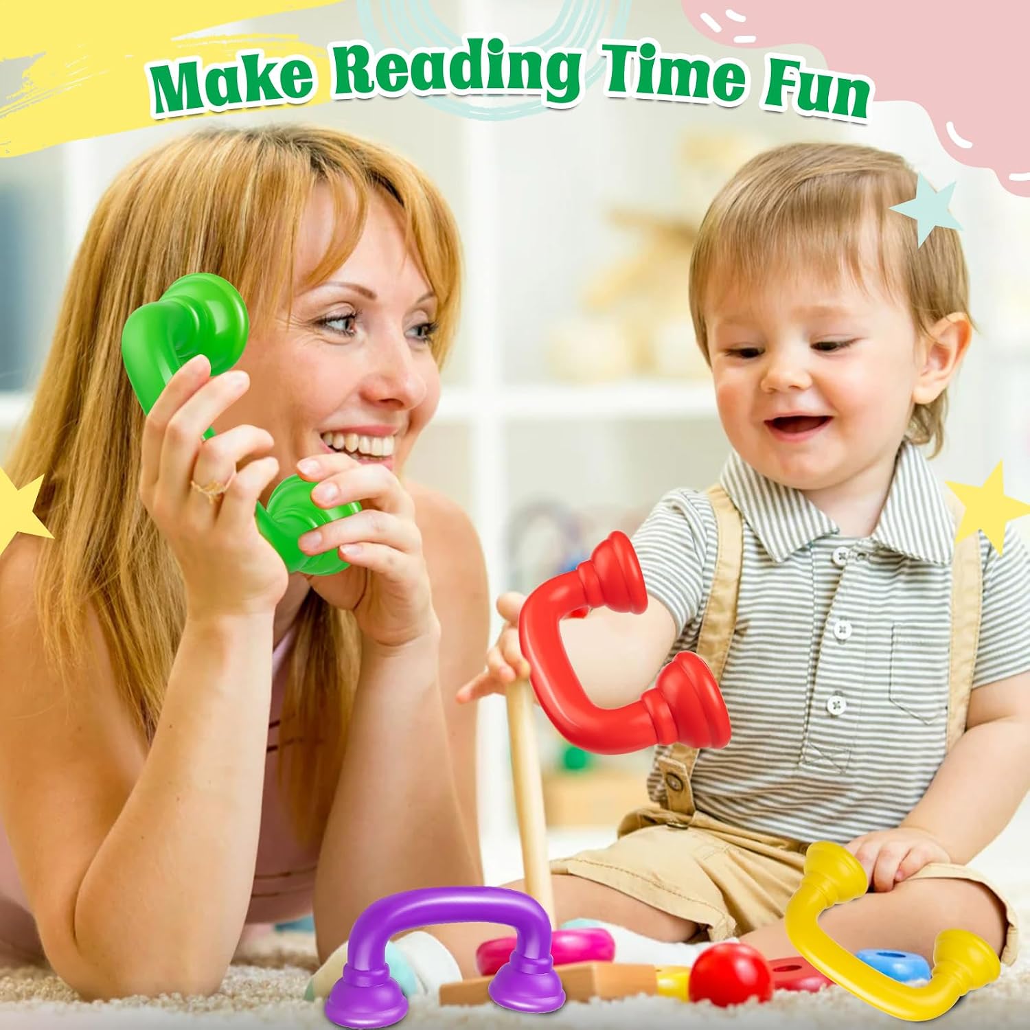 8 Pack Whisper Reading Phones for Classroom image 5