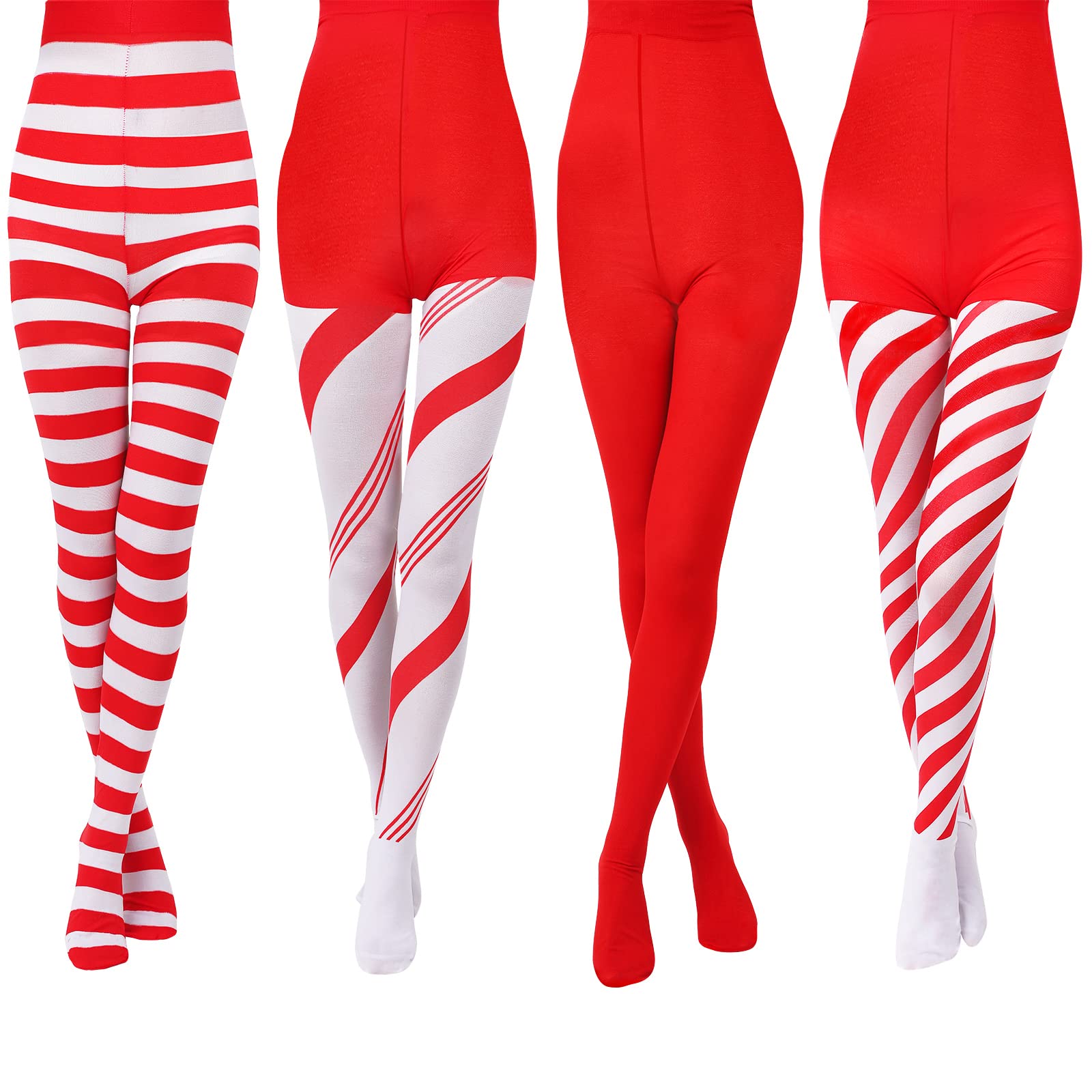 Candy Cane Red And Green Striped Leggings Candy Cane Tights Target
