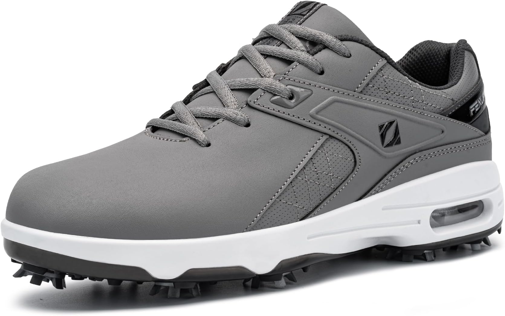 FENLERNMen's Golf Shoes Non-Slip Water-Resistant Lightweight Size 7-15