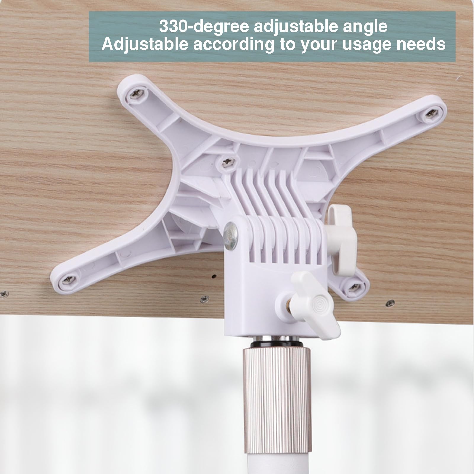 Genérico Soporte de Lectura de pie de Madera Ajustable, Estante para portátil, Soporte para Libros y partituras con Pinzas para páginas, Capacidad de 15 kg (50-130 cm) hogar y la o