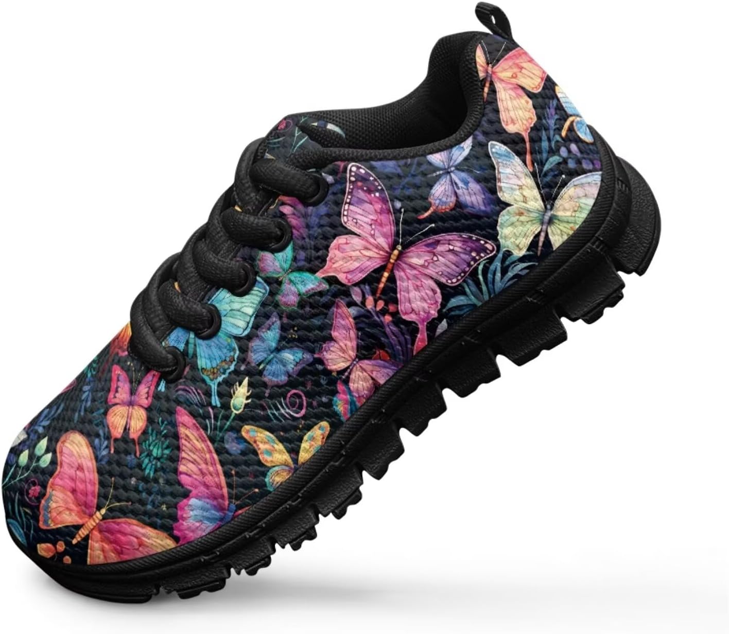 Funnydude Cute Print Boys Walking Shoes Casual Tennis Shoes Lightweight Breathable Sneakers for Parks