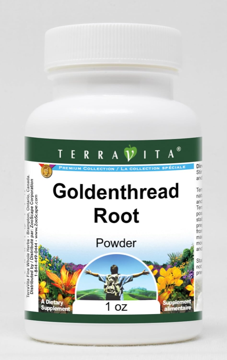 Goldenthread Root Powder (1 oz, ZIN: 520303) - 3 Pack