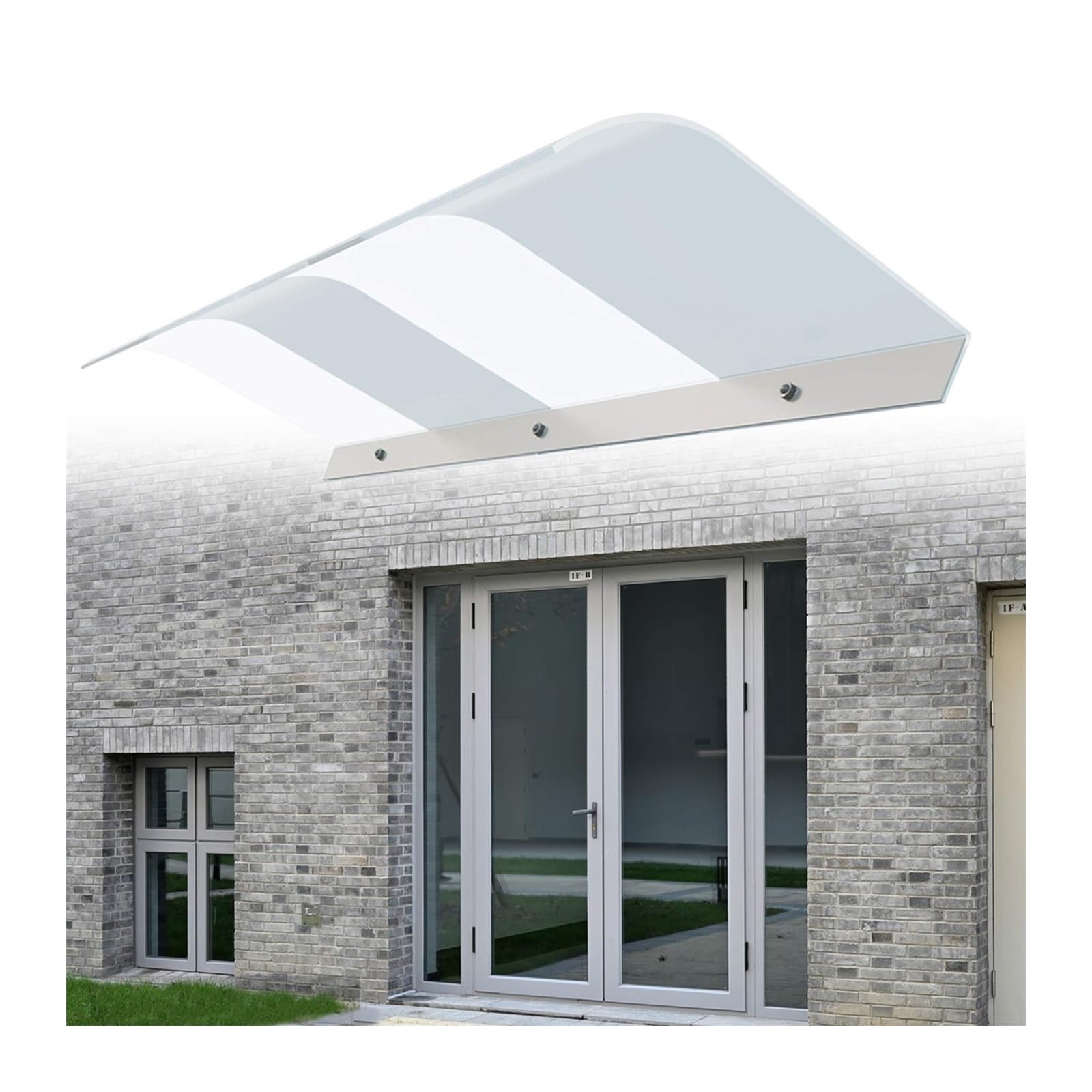 Auvent de terrasse anti-UV et coupe-vent 50x120 cm pour créer un coin d'ombre sur votre balcon
