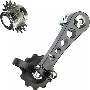 CyclingDeal Single Speed 15 Teeth Conversion Kit and Chain Tensioner - Bundle