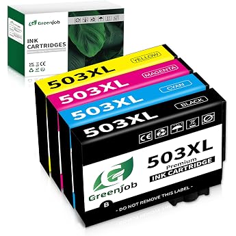 503XL Cartridges for Epson 503 Multipack Compatible with Epson Expression Home XP-5200 XP-5205 XP5200 XP5205 Workforce WF-2960 WF-2965 WF2960 WF2965 WF-2960DWF WF-2965DWF Pack of 4
