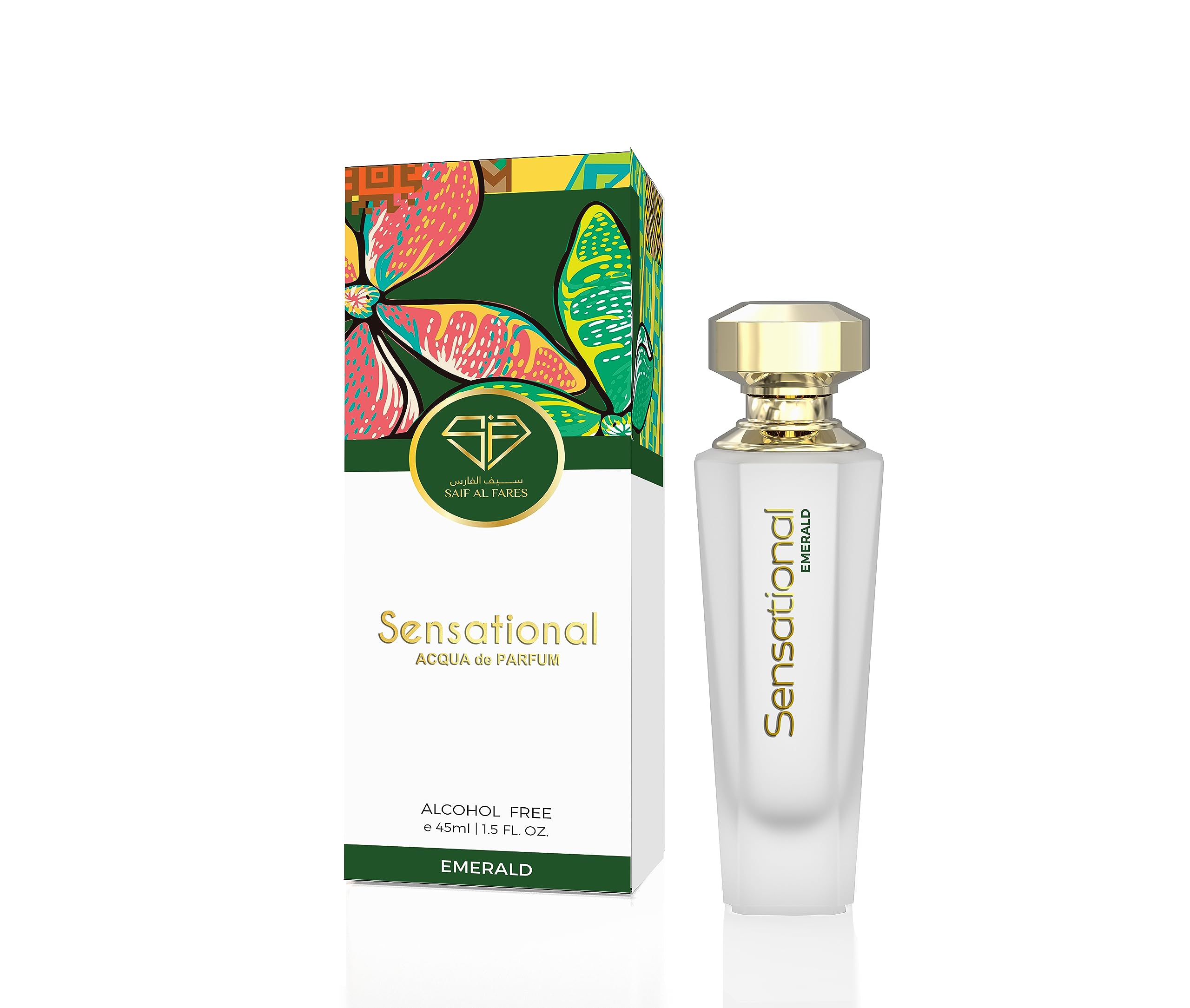 Saif Al Fares Sensational Emerald Acqua De Parfum 45ml