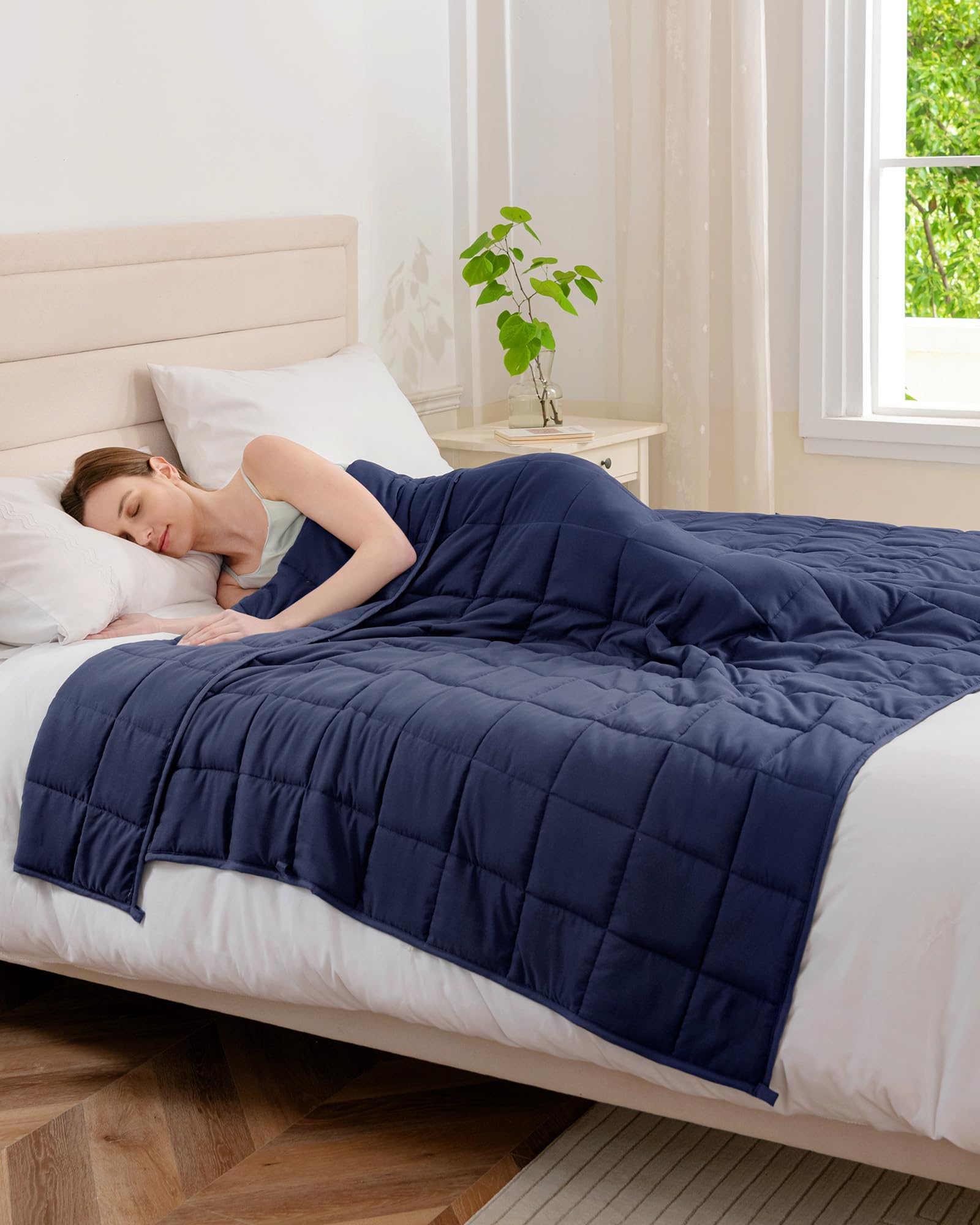Good Nite Gewichtsdecke Therapiedecke Erwachsene-Angst & Stress 6kg Navy