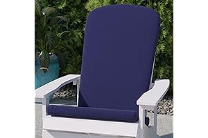 Flash Furniture Charlestown Blue Adirondack Chair Cushions (2-Pack)