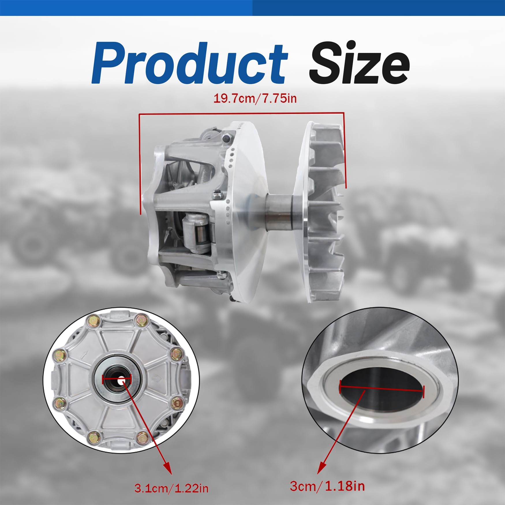 Amazon.com: WFLNHB Primary Clutch Replacement for Kawasaki Brute