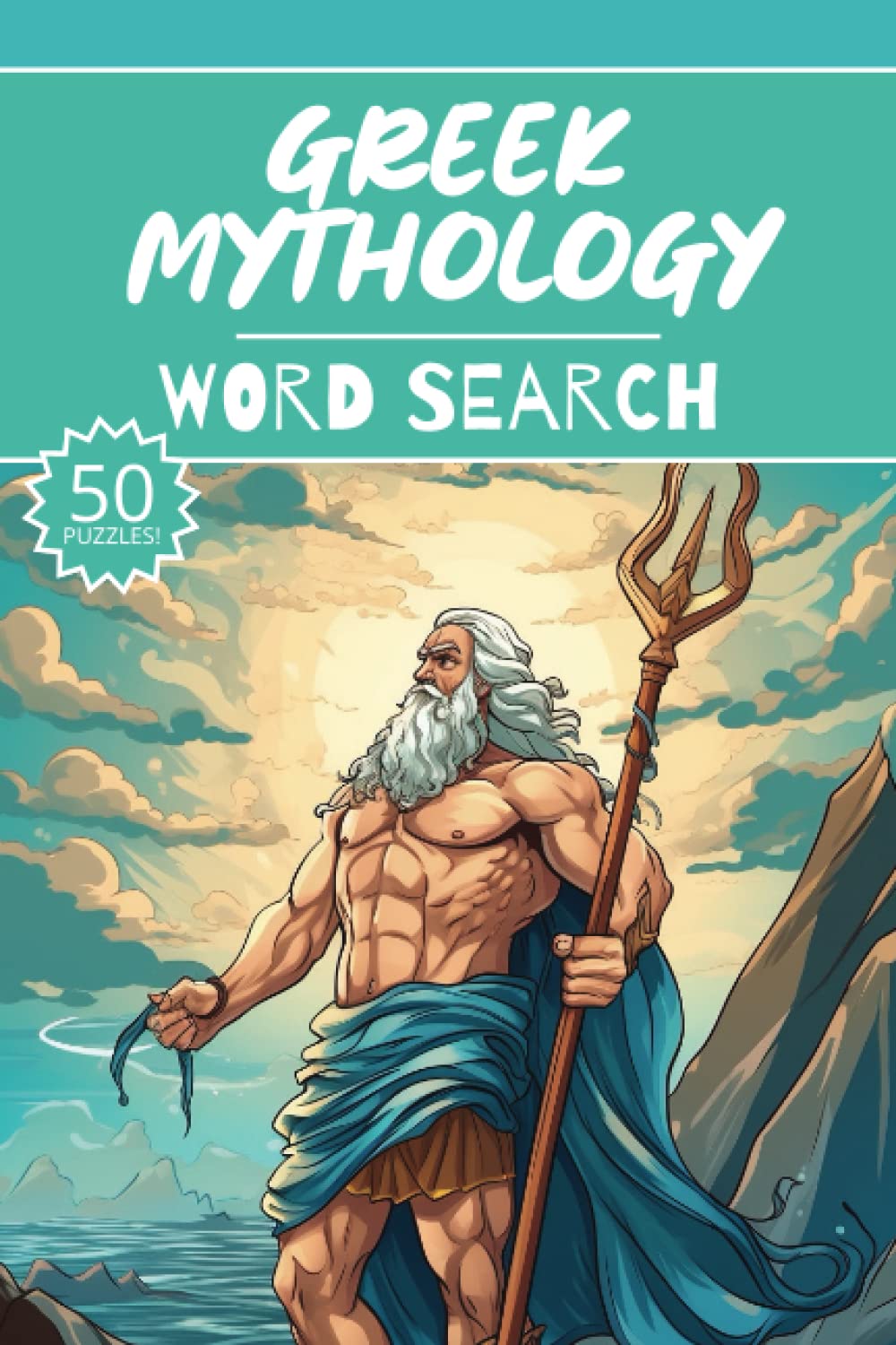 Greek Mythology Word Search 50 Puzzles, Word Find, Vocabulary Activity