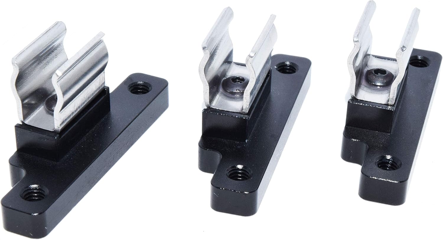 Billet Soft Top Clips Spring Steel (For Geo Tracker/Suzuki Sidekick) (Black, Set of 3)