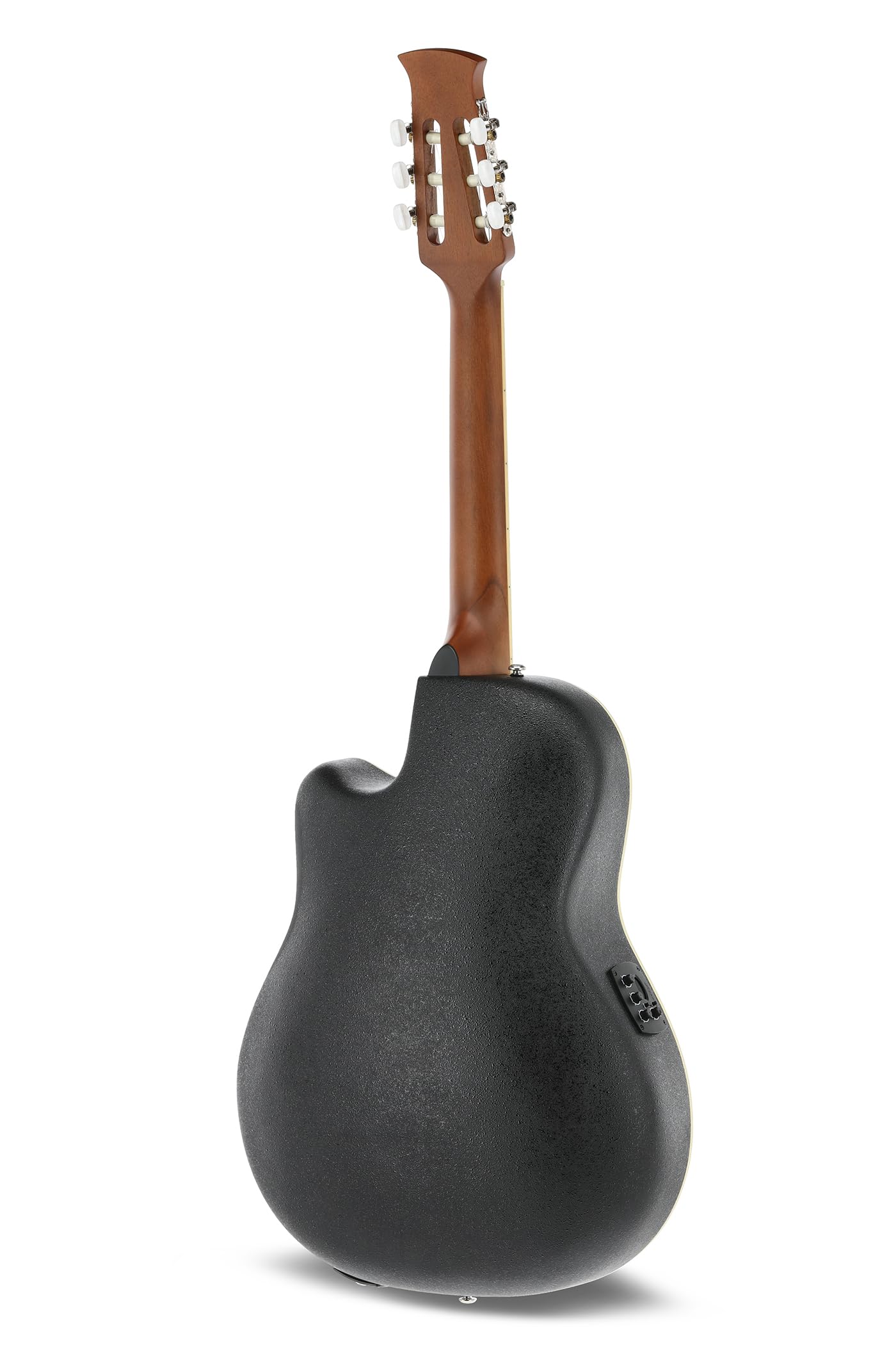 Applause Chitarra Classica Nylon Elettro-Acustica - Tradizionale AB24C Mid Cutaway Nylon - Corpo Roundback Lyrachord mid-depth - Preamp AP3TP - Tavola in Mogano - Natural Satin - AB24CM-4S