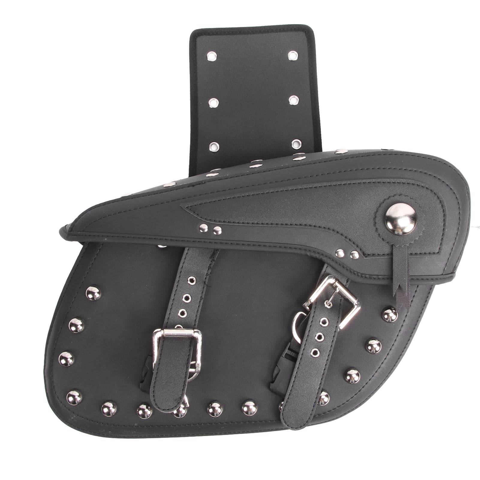 Motorcycle Side Saddle Bag Stylish and Durable Luggage for Retro Cruisers