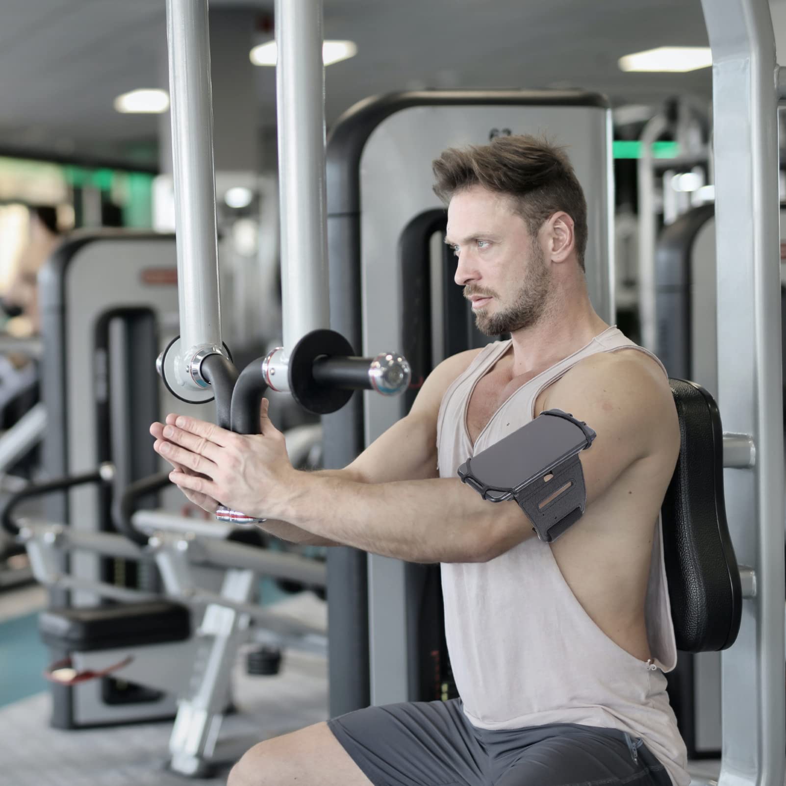 UPKOCH 4 Stück Handy-armtasche Handy-Armband Telefonhalter Zum Laufen Robustes Sportarmband-zubehör