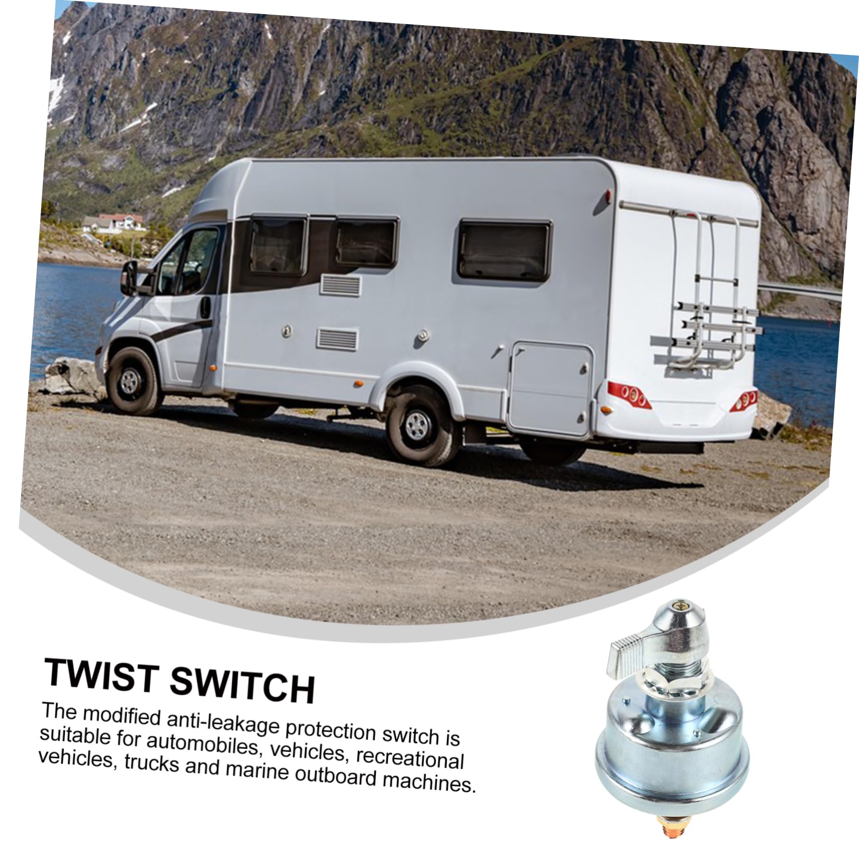 Interruttore a Di Spegnimento Interruttore Batteria Per Accessorio Staccabatteria Per Rimorchio Staccabatteria Per Camper Interruttore Staccabatteria Fornitura Auto Rame