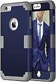 BENTOBEN Funda iPhone 6 Plus, Funda iPhone 6s Plus Original, 3 en 1 Dura PC H?brido y TPU Silicona Suave Fuerte Extrema protecci?n Resistente PC Bumper Fundas para iPhone 6/6s Plus (5.5''), Azul BENTOBEN Funda iPhone 6 Plus, Funda iPhone 6s Plus Original, 3 en 1 Dura PC H?brido y TPU Silicona Suave Fuerte Extrema protecci?n Resistente PC Bumper Fundas para iPhone 6/6s Plus (5.5''), Azul