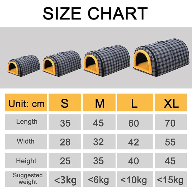 Foto 6 de 6 de Cama para perro, 2 en 1, cueva grande para mascotas, impermeable, cama de lujo para perros