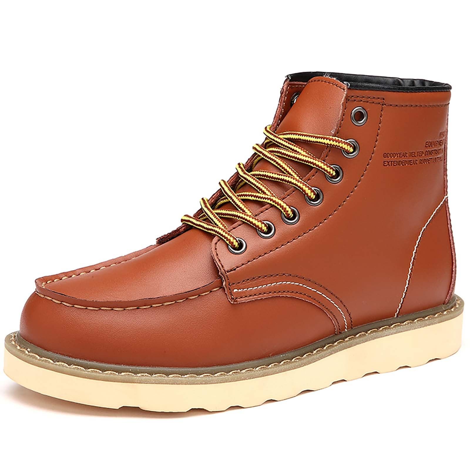 Botas de senderismo para hombre, impermeables, para exteriores