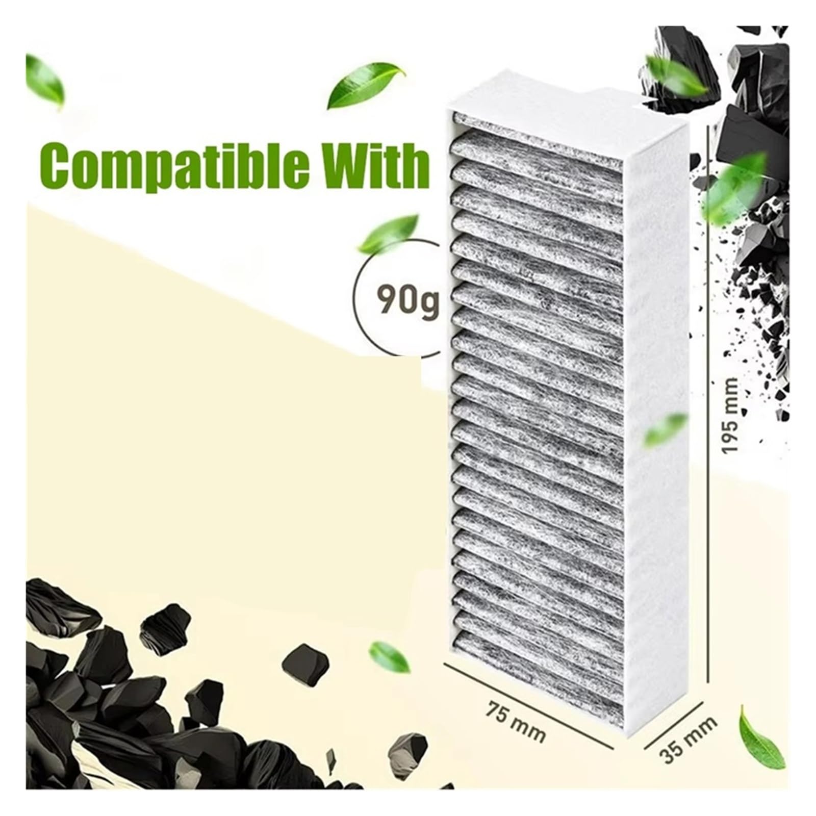 Filtro A 4 Pezzi for Cappe Da Cucina, Compatibile Con EMECE, Compatibile Con Siemens, 17004796 E Z9VR UD0 Hz9vr