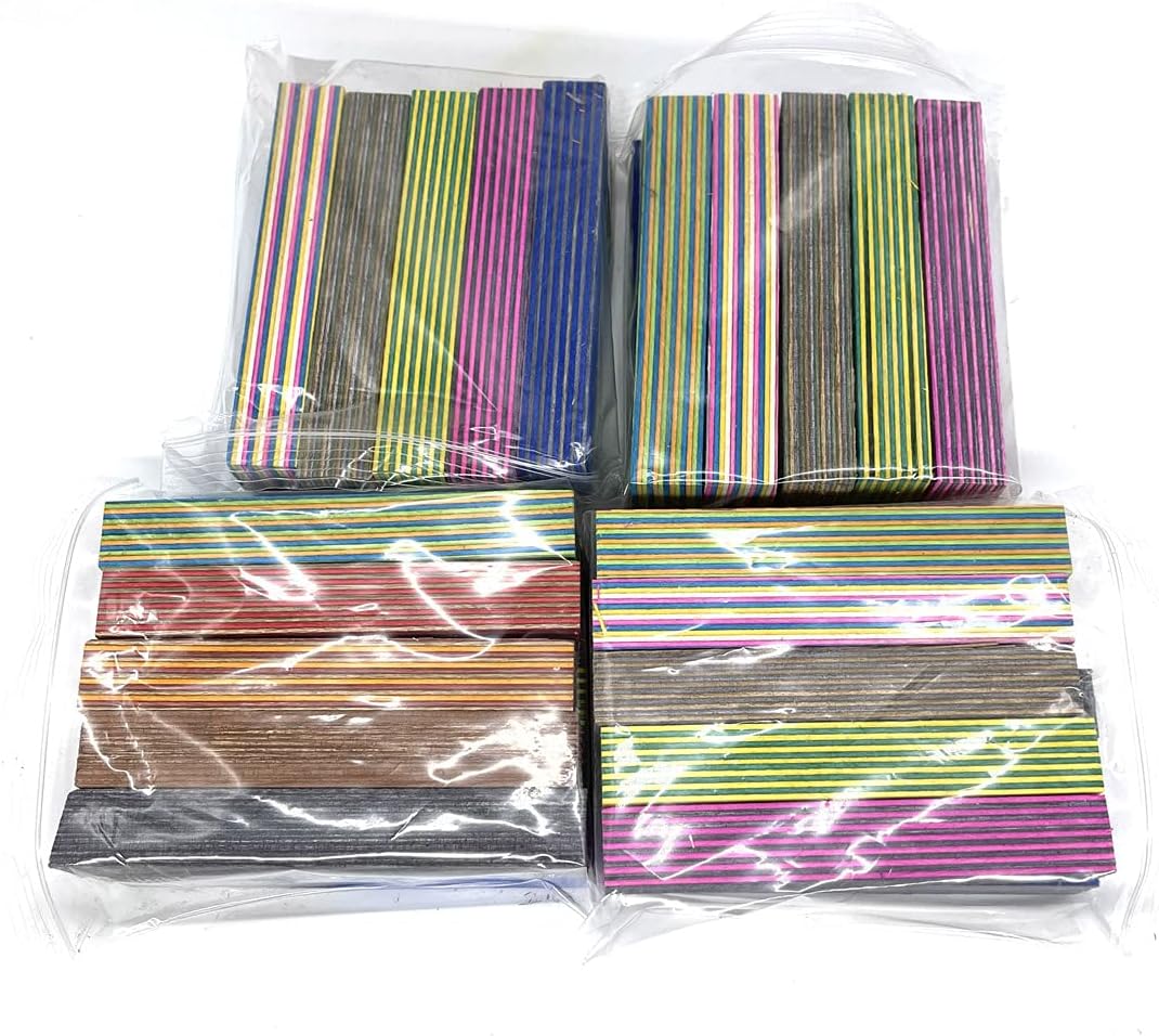 Pen Kit Mall - Spectraply 22 pc Assorted Pen Blanks Dyed Birch Vibrant Colors