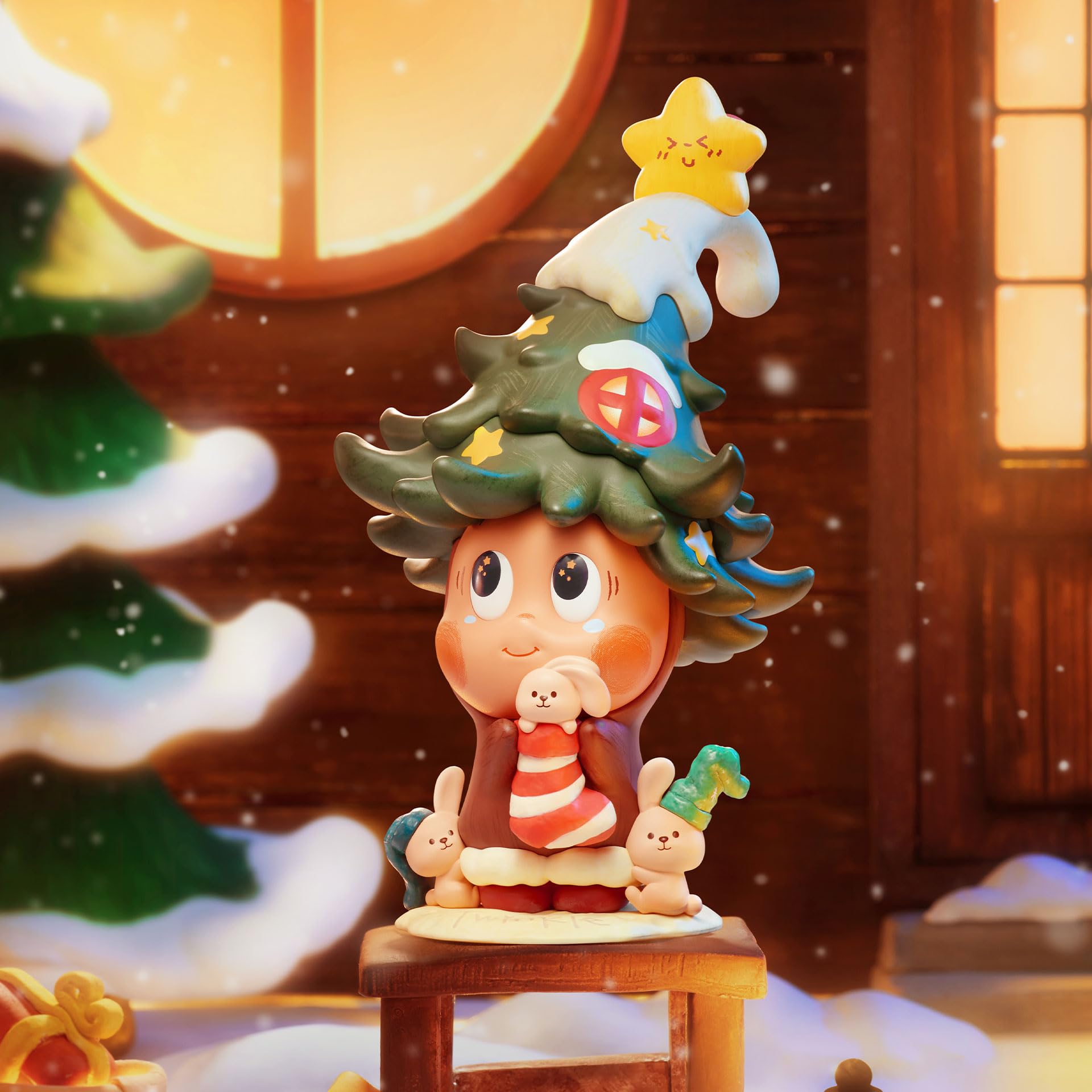 POP MART Twinkle Twinkle Plant A Wish Figure, 4.69 inches Height