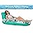 Jasonwell Inflatable Pool Float Adult - Pool Floaties Lounger Floats Raft Floating Chair Water Floaties for Swimming Pool Lake Lounge Float with Cup Holders Beach Pool Party Toys for Adults