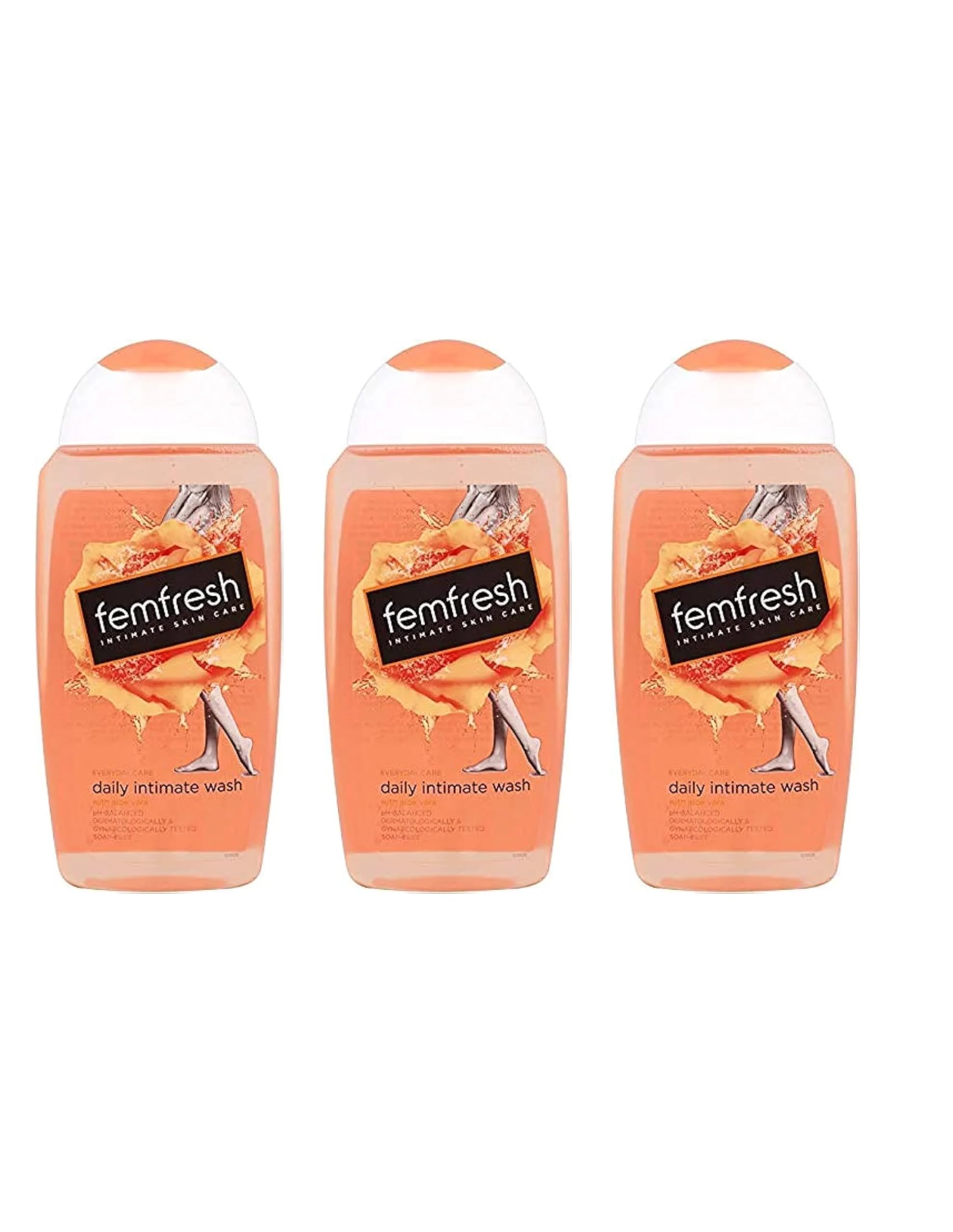 Femfresh 250ml Intimate Hygiene Daily Intimate Wash3 Pack Deal