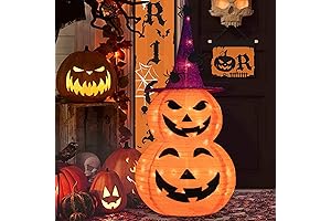 Light up Pumpkin Outdoor Halloween Decorations