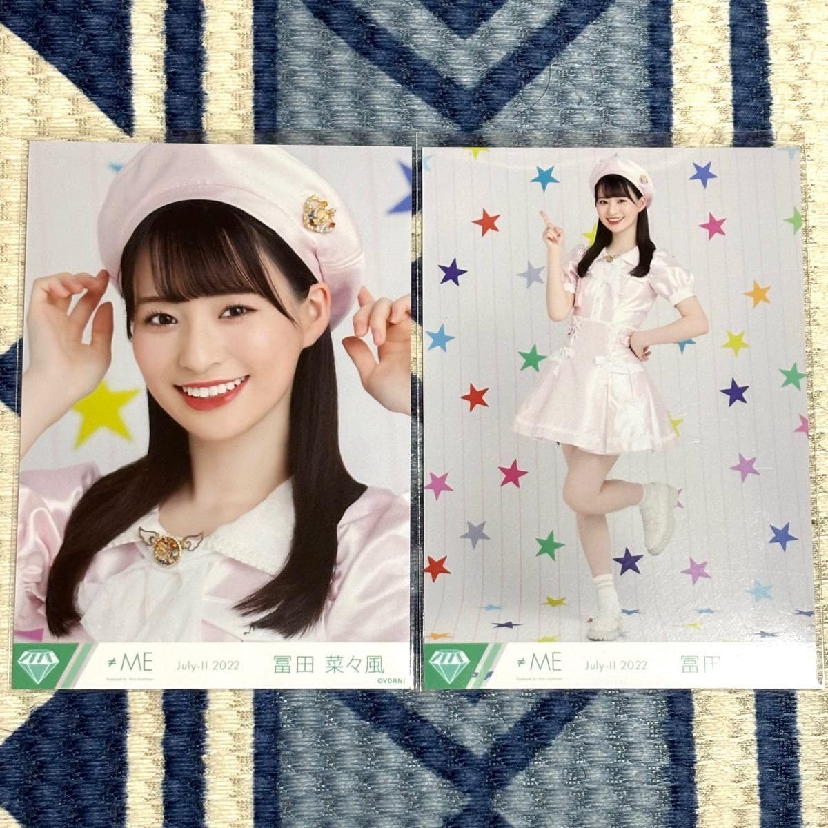 冨田菜々風 ≠ME ノイミー 生写真 直筆 セミコンプ パペット ≠ME ノイミー 冨田菜々風 直筆 コメあり 生写真 - メルカリ