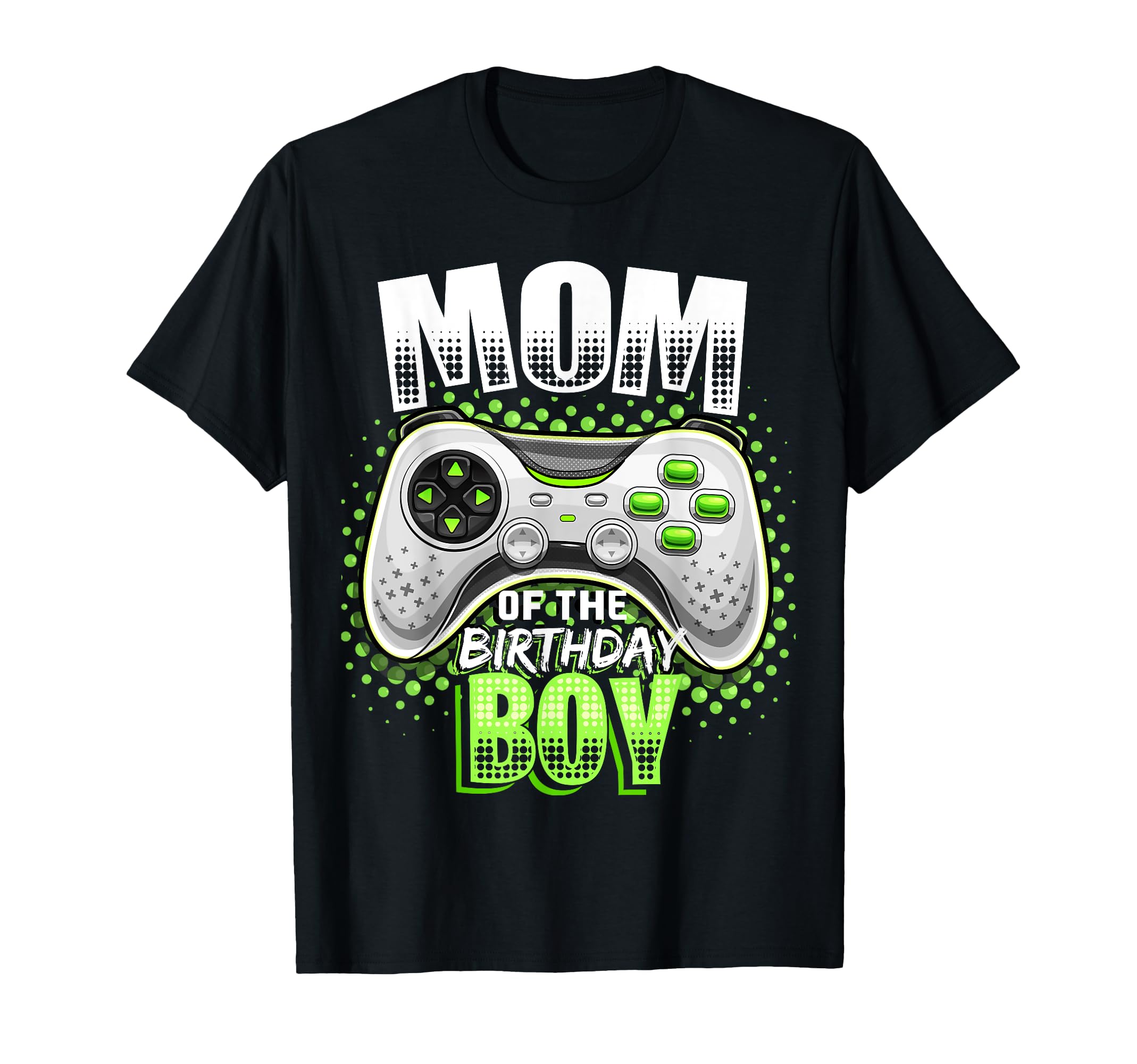 Mom of the Birthday Boy Matching Video Gamer Birthday Party T-Shirt