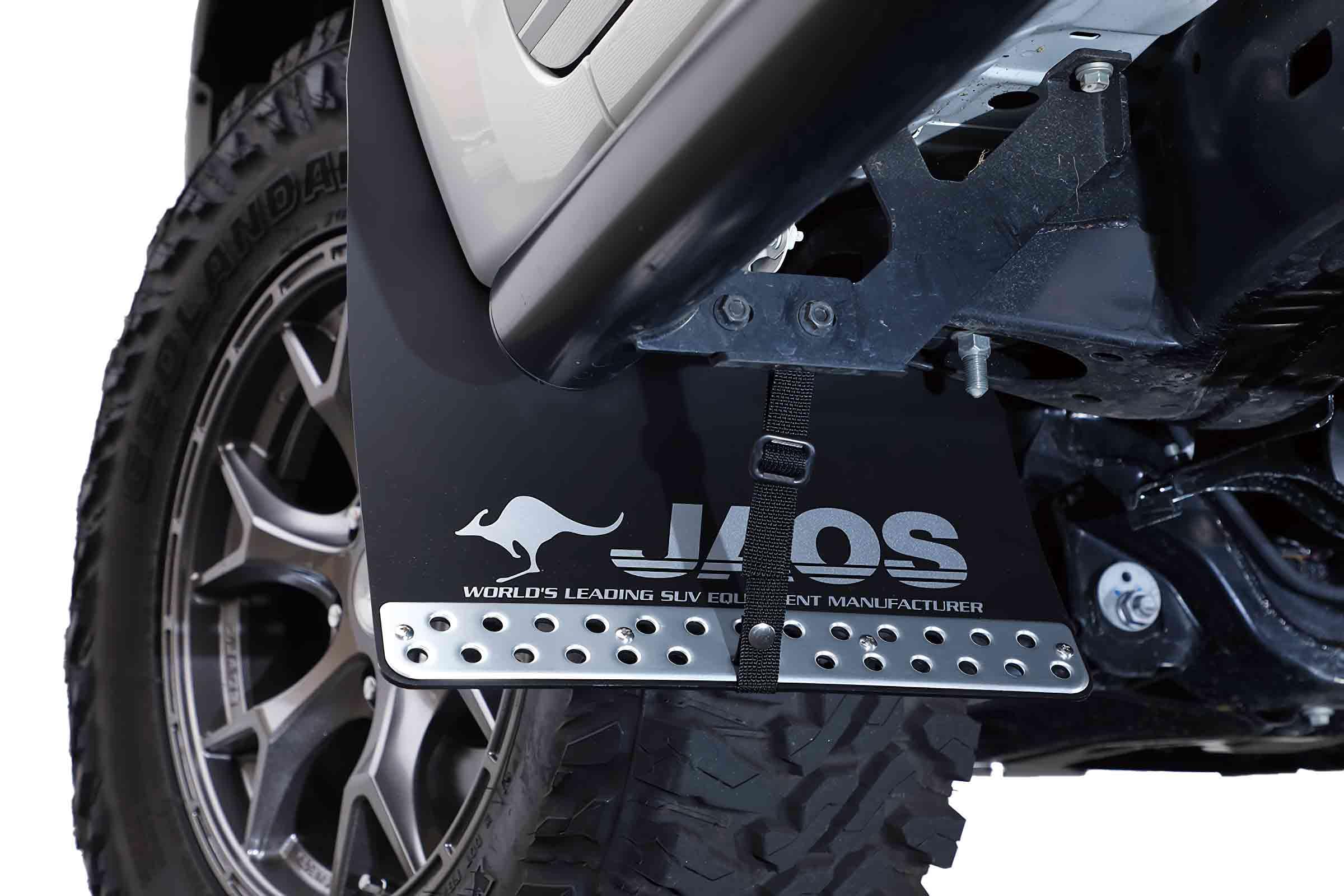 Amazon | ジャオス(Jaos) マッドガードIII フロントセット ブラック 