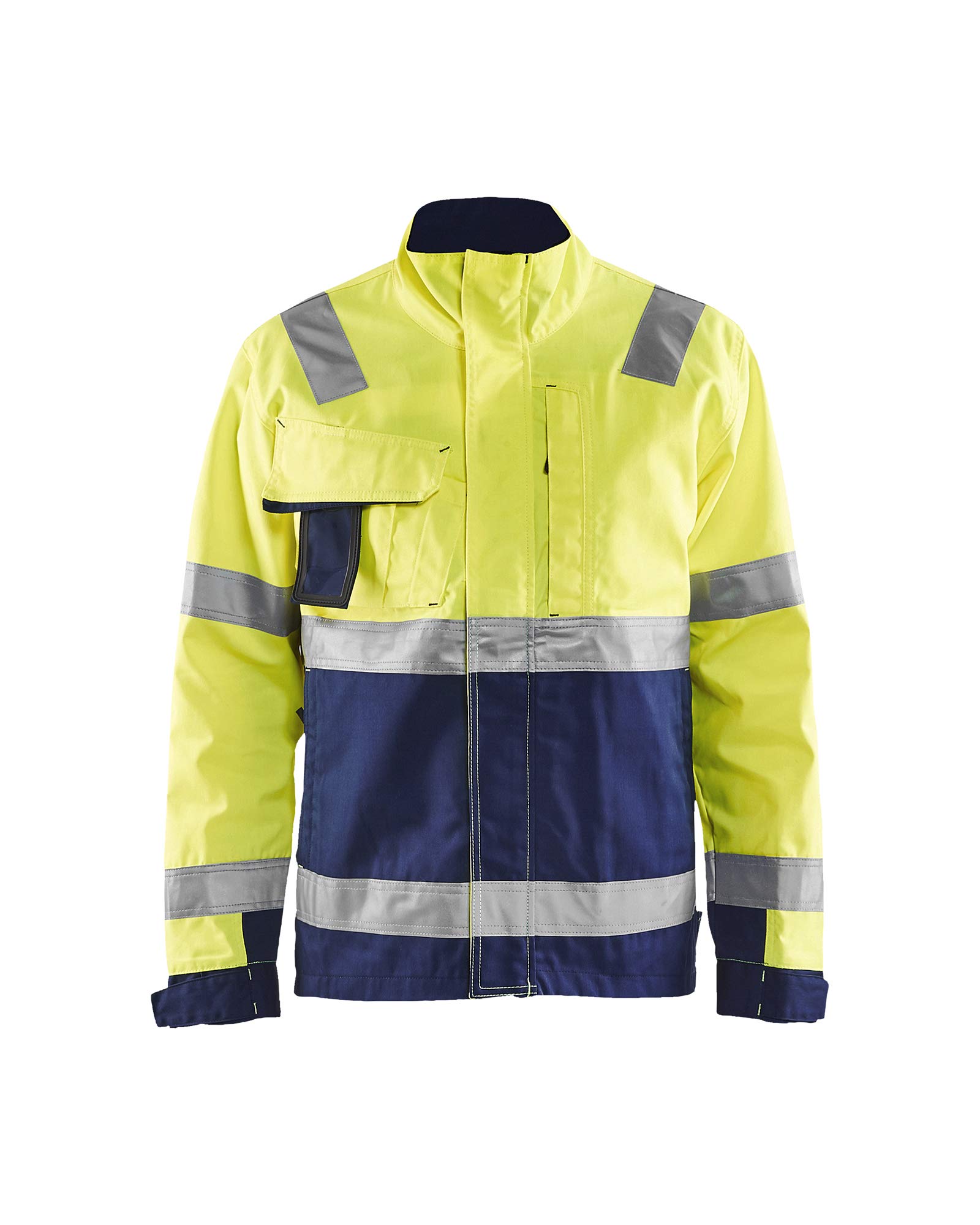 Blaklader 40641811 VESTE HAUTE VISIBILITÉ, Jaune/Marine, taille XL