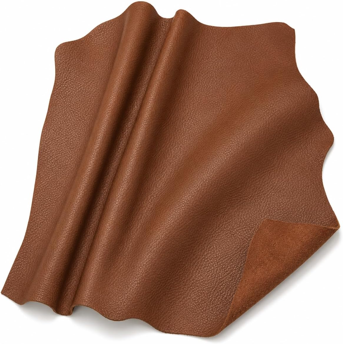 REED Leather Hides Cow Skins, 12 X 24 Inches 2 Square Foot, Brown | Arts and Crafts