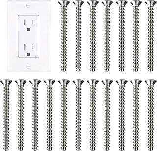 AccEncyc 30 Pcs Long Outlet Screws Machine Sc...,