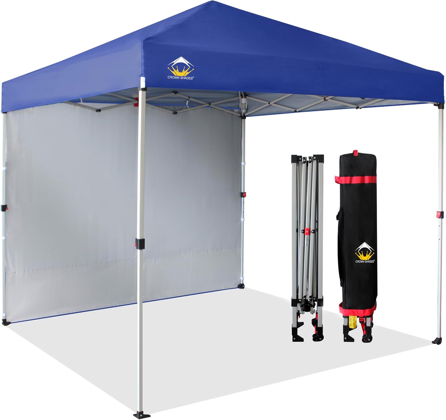 CROWN SHADES 8x8 Pop Up Canopy with Side Wall Jamaica Ubuy