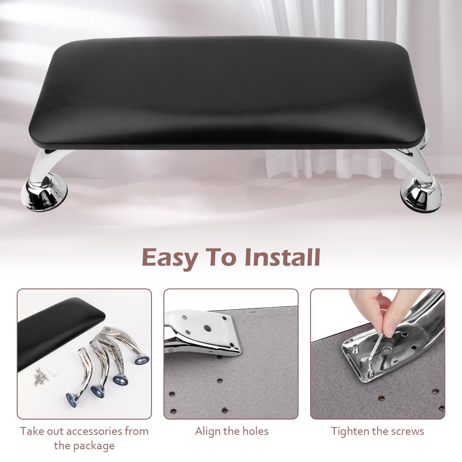 talifoca Repose Main Ongle, Professionnel Oreiller à main pour Repose-bras à Ongles, Coussin Manucure Coussins Repose-Main Pour Manucure, Repose Main Manucure