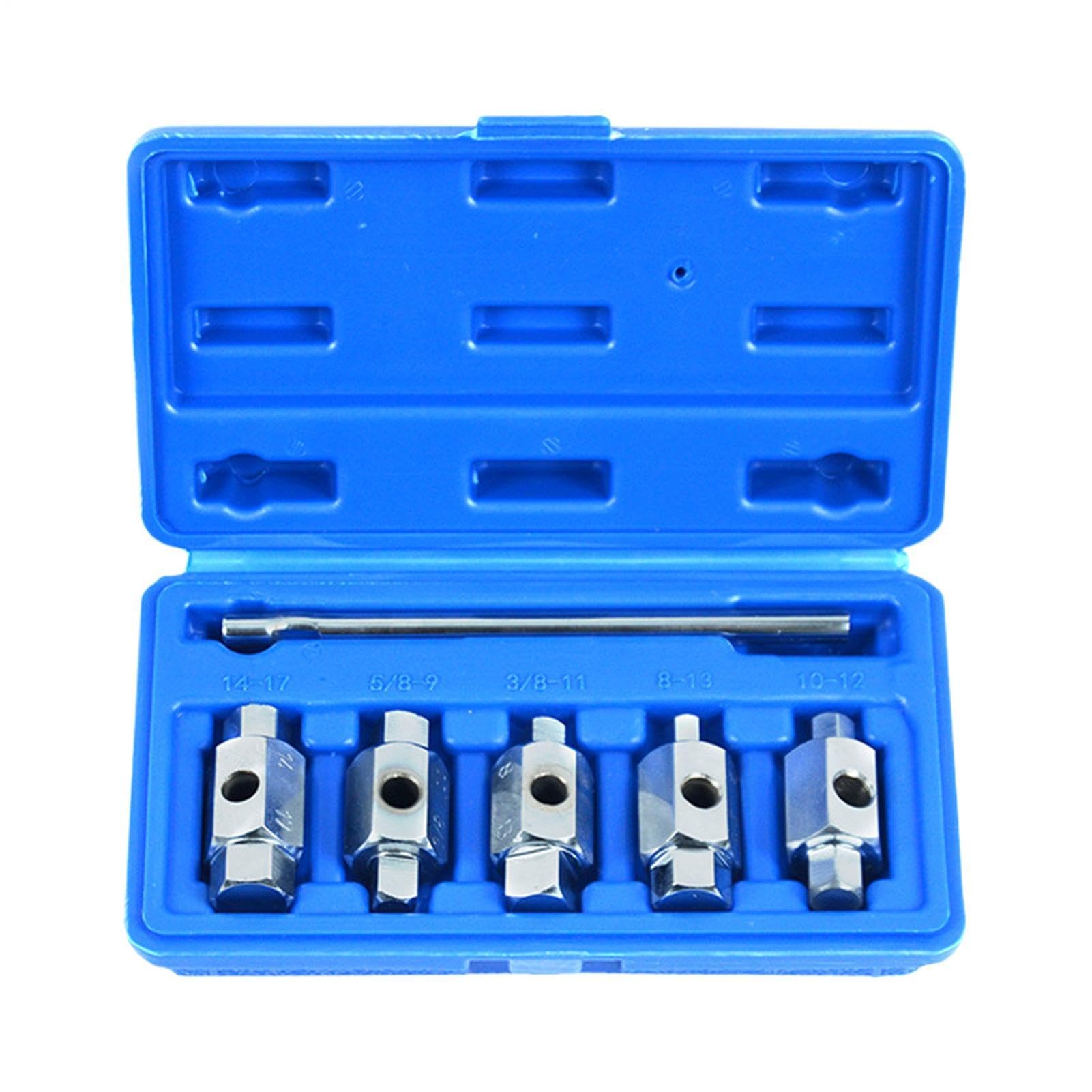 Set de douilles pour vidange antidérapant avec double embout hexagonal de carter