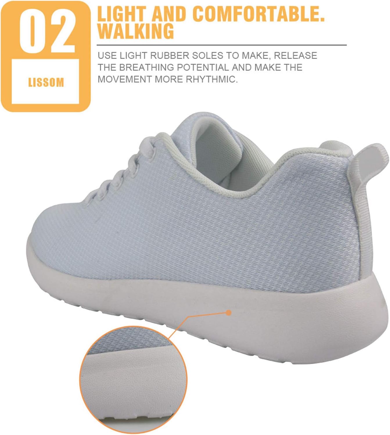 ZFRXIGN Walking Sneakers for Women Teen Girls Tennis Running Shoes Lightweight 6-10.5