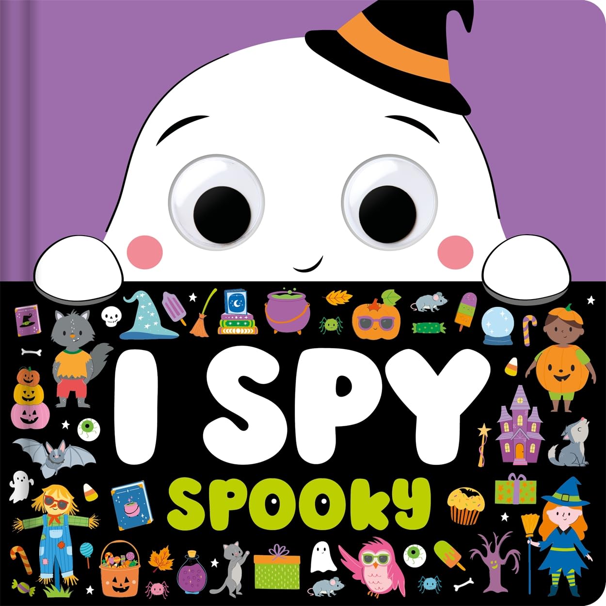 I Spy Spooky: An interactive board book filled with ghoulish search-and-find games
