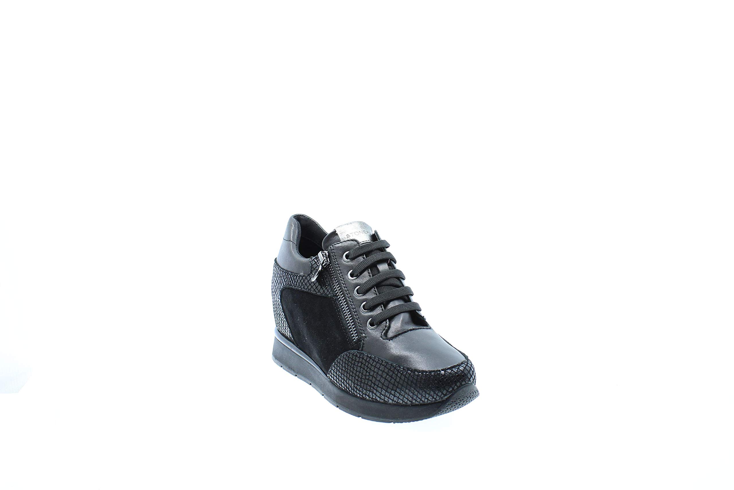 Stonefly 212431 000 Jackie 15 Print Snake Black